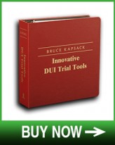 Innovative DUI Trial Tools - Buy Now