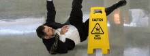 Common Distractions Create Slip & Fall Hazards