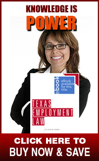 Texas Employment Law - Buy Now