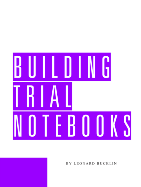 Building Trial Notebooks