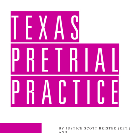 Texas Pretrial Practice