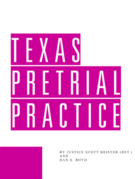Texas Pretrial Practice